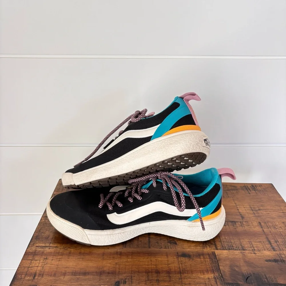 Vans Ultrarange Exo Pop Color Black/Multi Sneakers Women's Size 7
